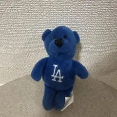 大谷翔平モデル] ロドジャース ミニベア キーホルダー、ブルー 公式 