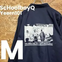 ★ScHoolboyQ★Yeern101★TDE★コーチジャケット★サイズM★紺のサムネイル