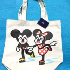 ★新品　キュービックマウス　ミッキー ミニー トートバッグ　ディズニー　②