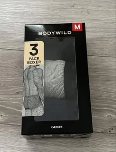 ボディーワイルド　BODY WILD ボクサーブリーフ　 3枚セット　Mサイズ
