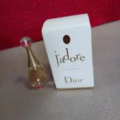 Dior j'adore ジャドールパルファム　５ml　試しつけのみ残量9割以上