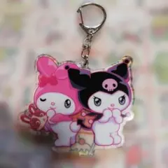 My Melody Kuromi 宇佐美 アクリルキーホルダー