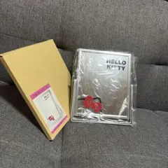 レア】ハローキティ ミニ スタンドミラー SANRIO 富士山 着物 彫金 