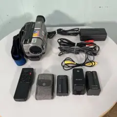 SONY CCD-TRV92 完動品 ＋ VLC-0637H ＋ etc | Mercari