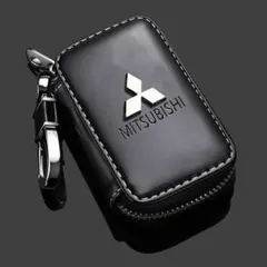 三菱(MITSUBISHI)キーケース レザー 革 キーカバー 高級 オシャレ1