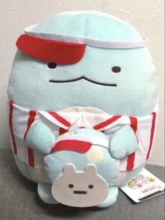 すみっコぐらし ラウンドワン限定 おおきなころっと ぬいぐるみ とかげ