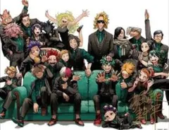 僕のヒーローアカデミア ヒロアカ 定期購読者限定 10周年 リッチポスター A3