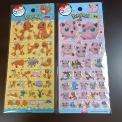 ポケモン 5ステッカー2枚セット