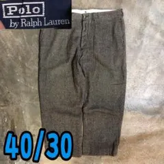 9T7869 POLO by Ralph Lauren スラックス　ウール