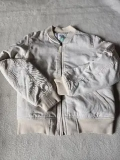 niko and …ホワイト MA-1ジャケット