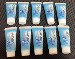 【匿名配送】マンダムギャツビー ひきしめシェービングジェル 15g ×10個