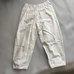 GU ワークパンツ ホワイト M