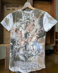 新品未使用 BALMAIN グラフィックTシャツ 2018 春夏 XS 男女のサムネイル