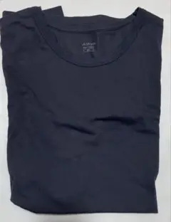 AIRism コットンクルーネック半袖Tシャツ Naby 3XL