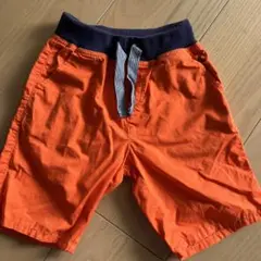 プチバトー　ハーフパンツオレンジ