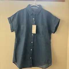 INGNI デニムブルー 半袖シャツ