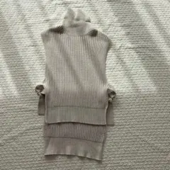 jeanasis ニットベスト