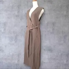 ☆美品◆アーバンリサーチロッソ◆ 2WAYVネックストレートワンピースMC