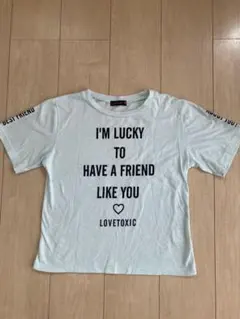 ラブトキシック　女の子Tシャツ160　ロゴTシャツ