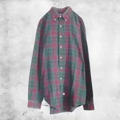 ラルフローレン ボタンダウンシャツ タータンチェック シャツ XL