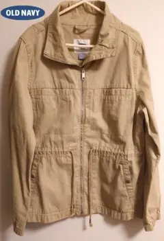 OLD NAVY ツイル フィールドジャケット M ベージュ