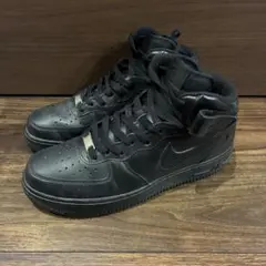 ナイキ エアフォース1 MID ブラック