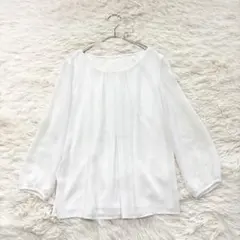 ANAYI ホワイトブラウス 38 入学式 卒業式 オフィス