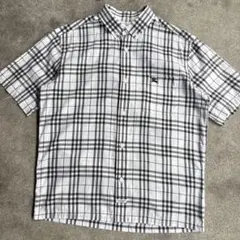 BURBERRY LONDON BLUE LABEL 半袖 チェック シャツ Mのサムネイル