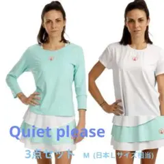 Quiet please 海外輸入　日本未発売　テニスウェア3点セット 激レア