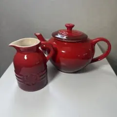 Le Creuset ティーポット＆クリーマー 세트
