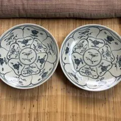 古伊万里 なずな、霊芝文 取り皿 二客 - メルカリ