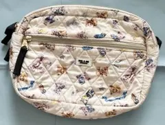 PAUL&JOE　ショルダーバッグ　ピンク　ベアプリント　レトロのサムネイル