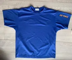 YONEX ウェア　ユニフォーム　Tシャツ 青　Sサイズ