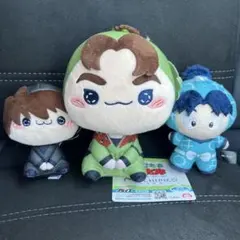 忍たま乱太郎 ぬいぐるみ マスコット 3点セット