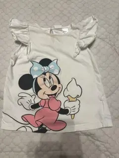 h&m Tシャツ　ミニーちゃん　アイス
