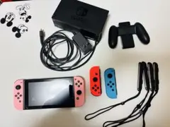 Nintendo Switch ピンク/青/赤 Joy-Con付き