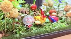ピクミン　チョコエッグ　ジオラマ風