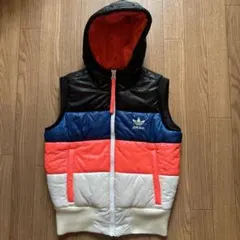 adidas original カラーブロック ベスト S