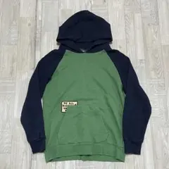 SWAGGER ノースリーブ フーディー タンク ブラック ネオングリーン 