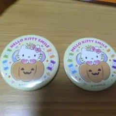 ハローキティ ハロウィン ピンバッジ 2個セット