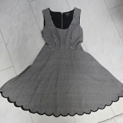kate spade ギンガムチェック ノースリーブワンピース