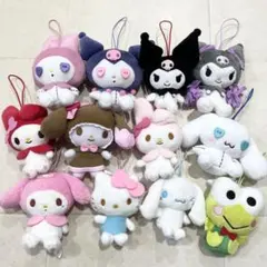 未使用❤︎ sanrio ぬいぐるみ　キーホルダー　マスコット　サンリオ　グッズ