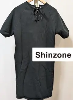 m*i様 THE SHINZONE 半袖黒ワンピース　シンゾーン　黒のサムネイル