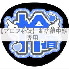 【プロフ必読】断捨離中様 専用