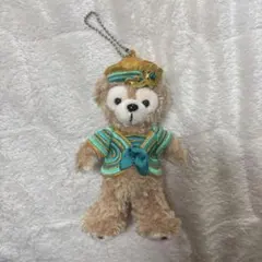 ダッフィー ぬいぐるみバッチ ぬいぐるみストラップ アイスクリーム