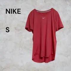 NIKE DRI-FIT 半袖Tシャツ レッド メンズS トレーニング　スポーツ