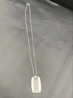 EMPORIO ARMANI エンポリオ アルマーニ ネックレス　ドッグタグ