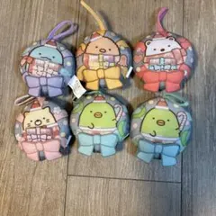 すみっコぐらし ぬいぐるみキーホルダーセット 6個　 オーナメント