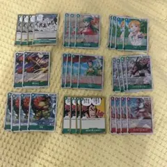 赤緑ルフィ デッキパーツ 日和、お玉等