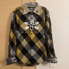 TAKUYA∞ 着 バーンアウトBURNOUT クロスドアローチェックシャツ